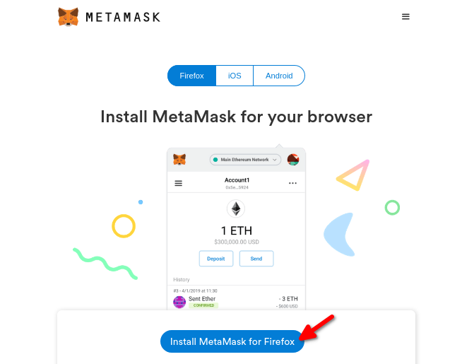 cant see metamask icon on broswer